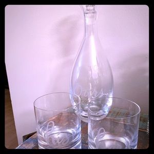 Kate spade glassware